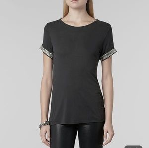NWOT All Saints Hand Embellished Top